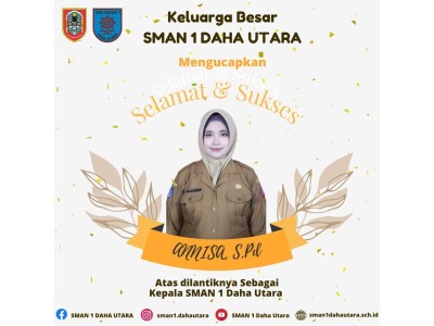 Pelantikan Kepala Sekolah SMAN 1 Daha Utara