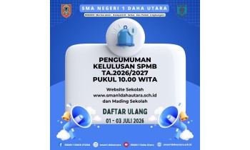 PENGUMUMAN KELULUSAN SPMB TA.2026/2027