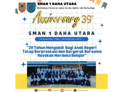 HUT SMAN 1 Daha Utara Ke 39 