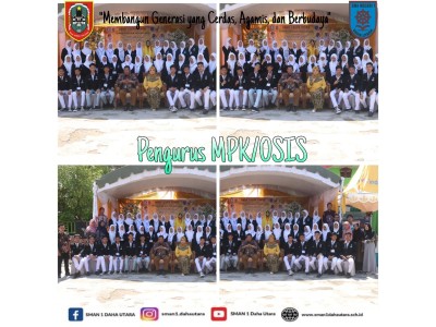 Pengurus MPK dan OSIS