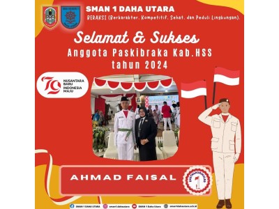 Anggota Paskibra Kab HSS