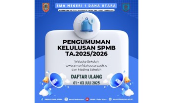 PENGUMUMAN KELULUSAN SPMB TA.2025/2026