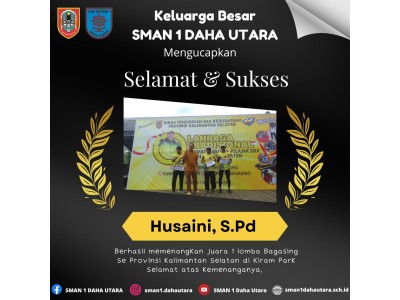 Juara 1 Lomba Bagasing