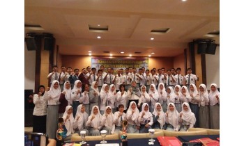 Siswa SMAN 1 Daha Utara Mengikuti kegiatan kawah kepemimpinan pelajar 2019 tingkat provinsi 